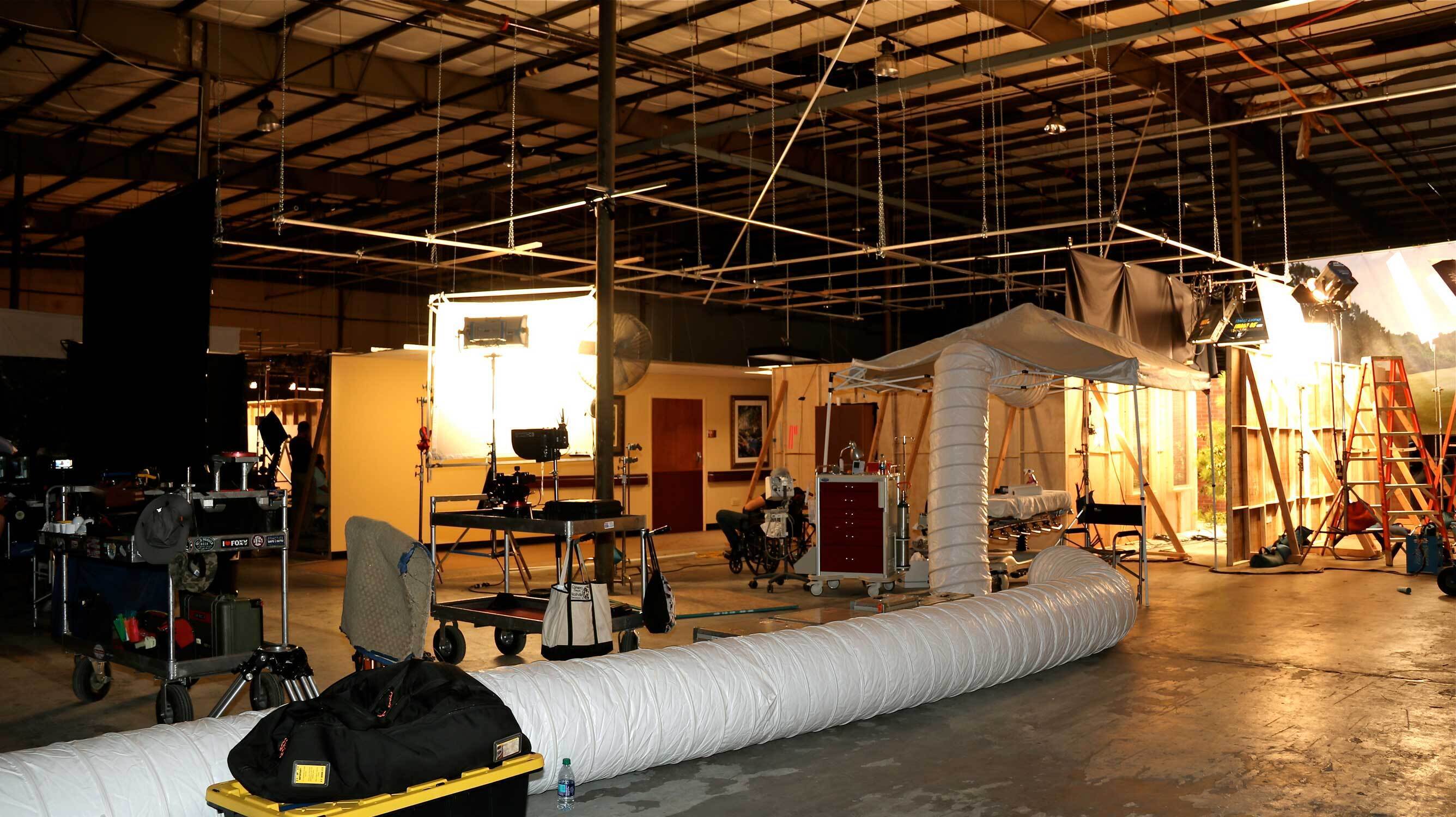 Flat rock studio inside